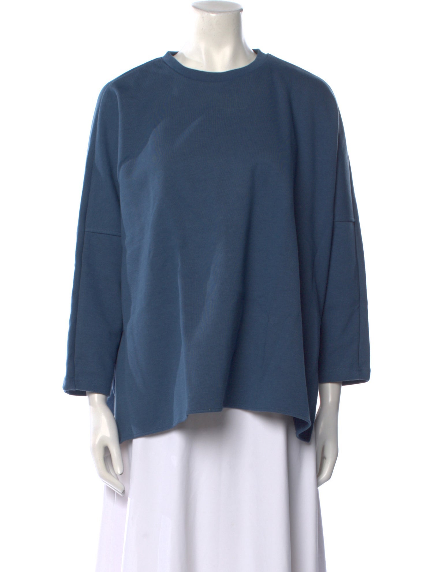 The Frankie Shop Crew Neck Three-Quarter Sleeve Blouse w/ Tags