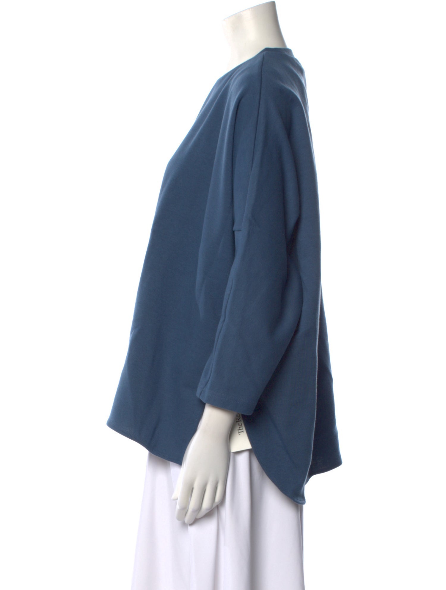 The Frankie Shop Crew Neck Three-Quarter Sleeve Blouse w/ Tags