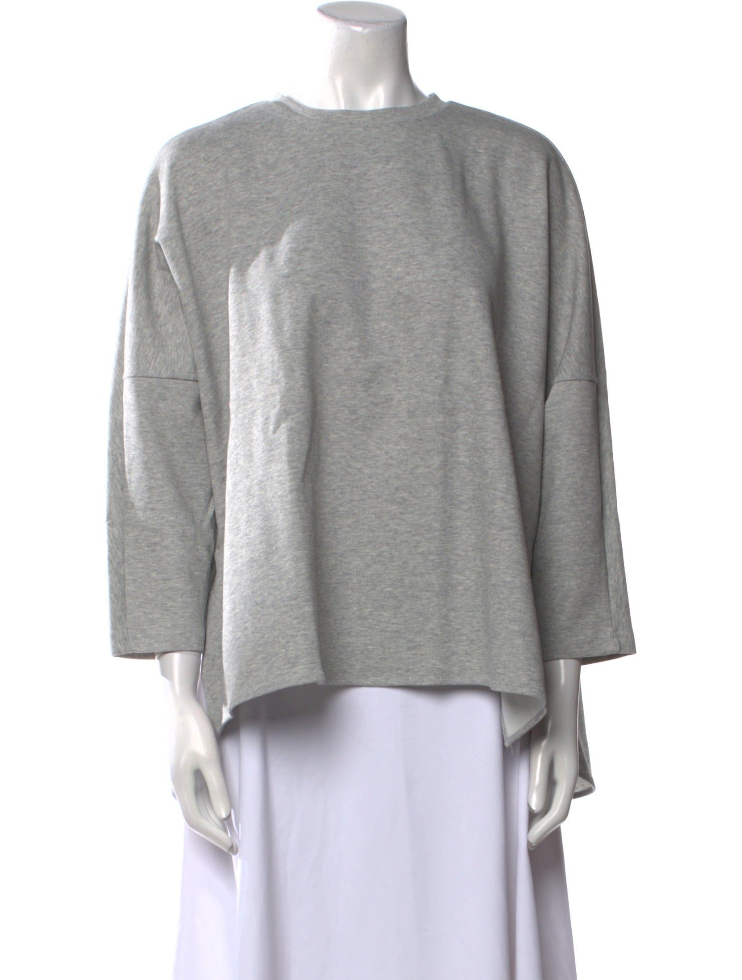 The Frankie Shop Bateau Neckline Three-Quarter Sleeve Sweatshirt w/ Tags