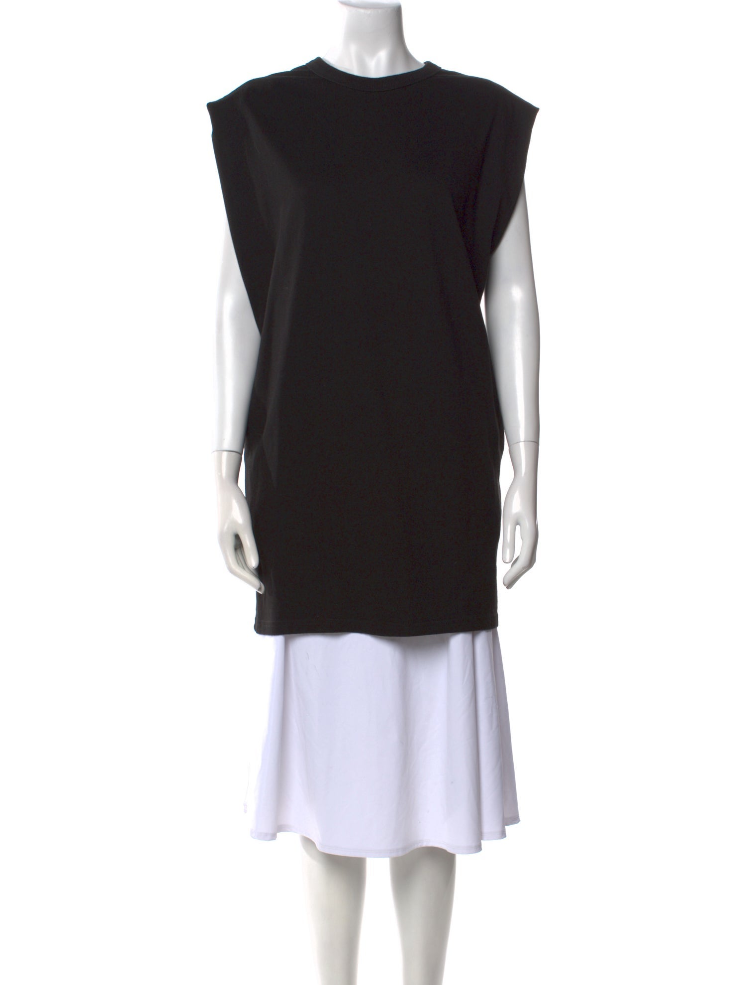 The Frankie Shop Bateau Neckline Sleeveless Tunic