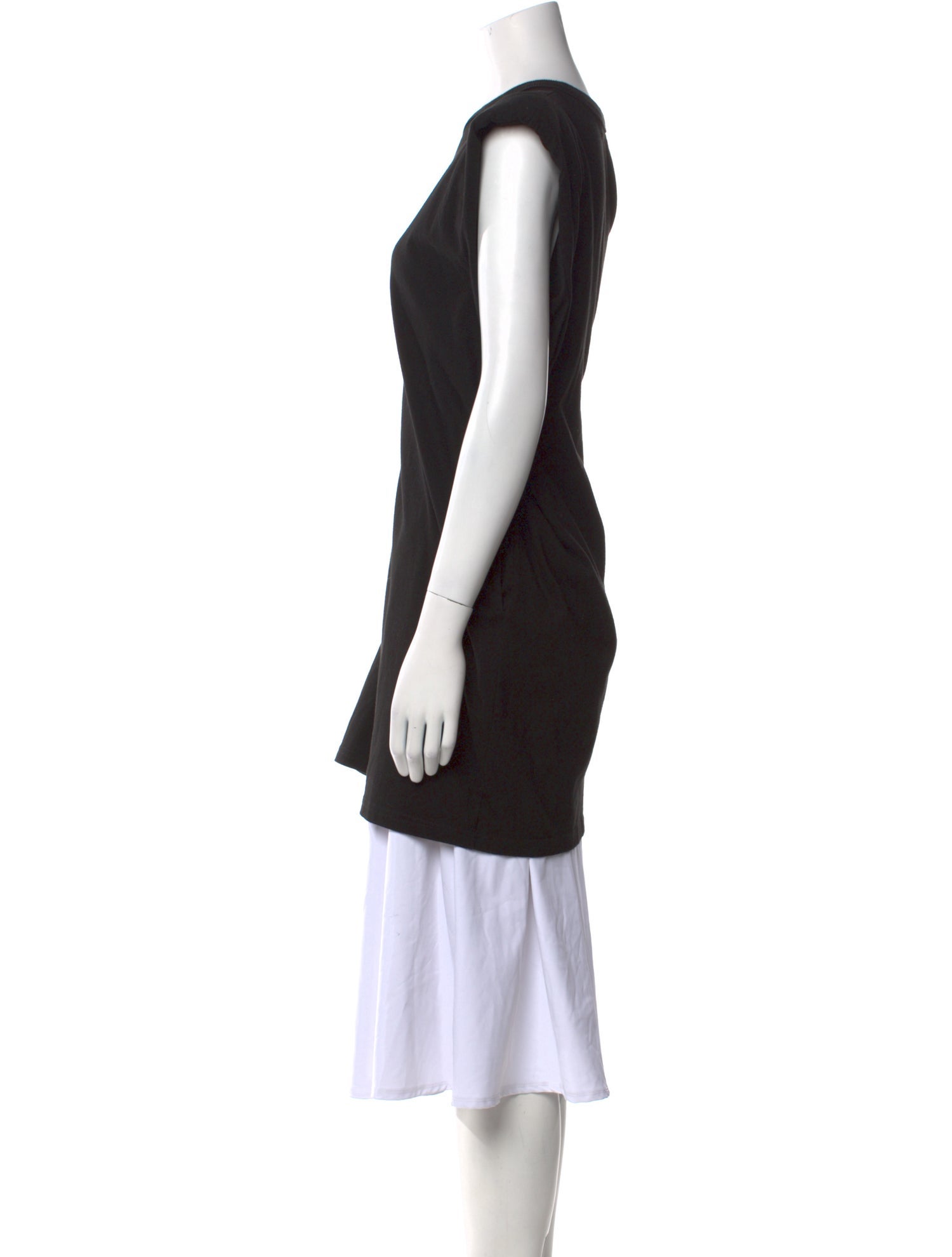 The Frankie Shop Bateau Neckline Sleeveless Tunic