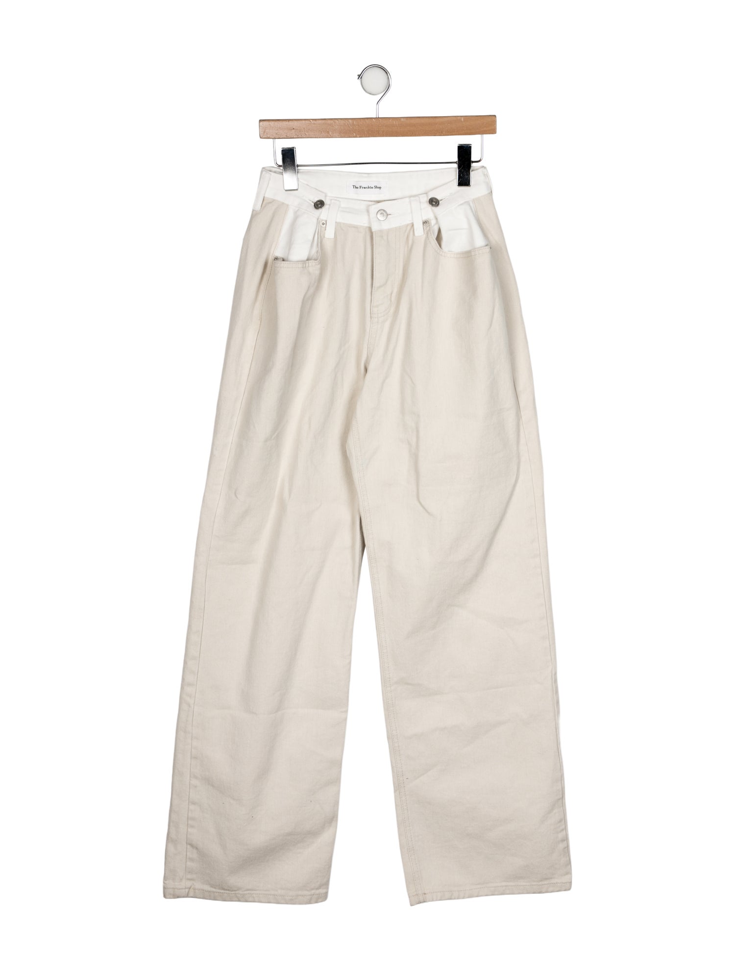 The Frankie Shop High-Rise Wide Leg Jeans w/ Tags