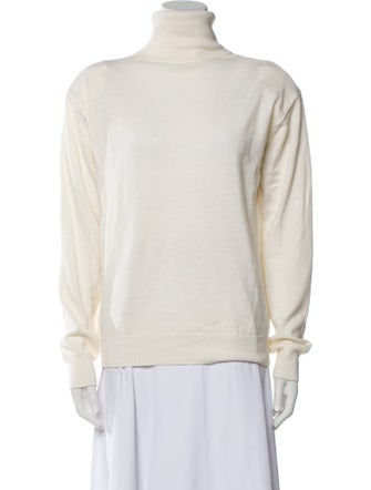 The Frankie Shop Merino Wool Turtleneck Sweater
