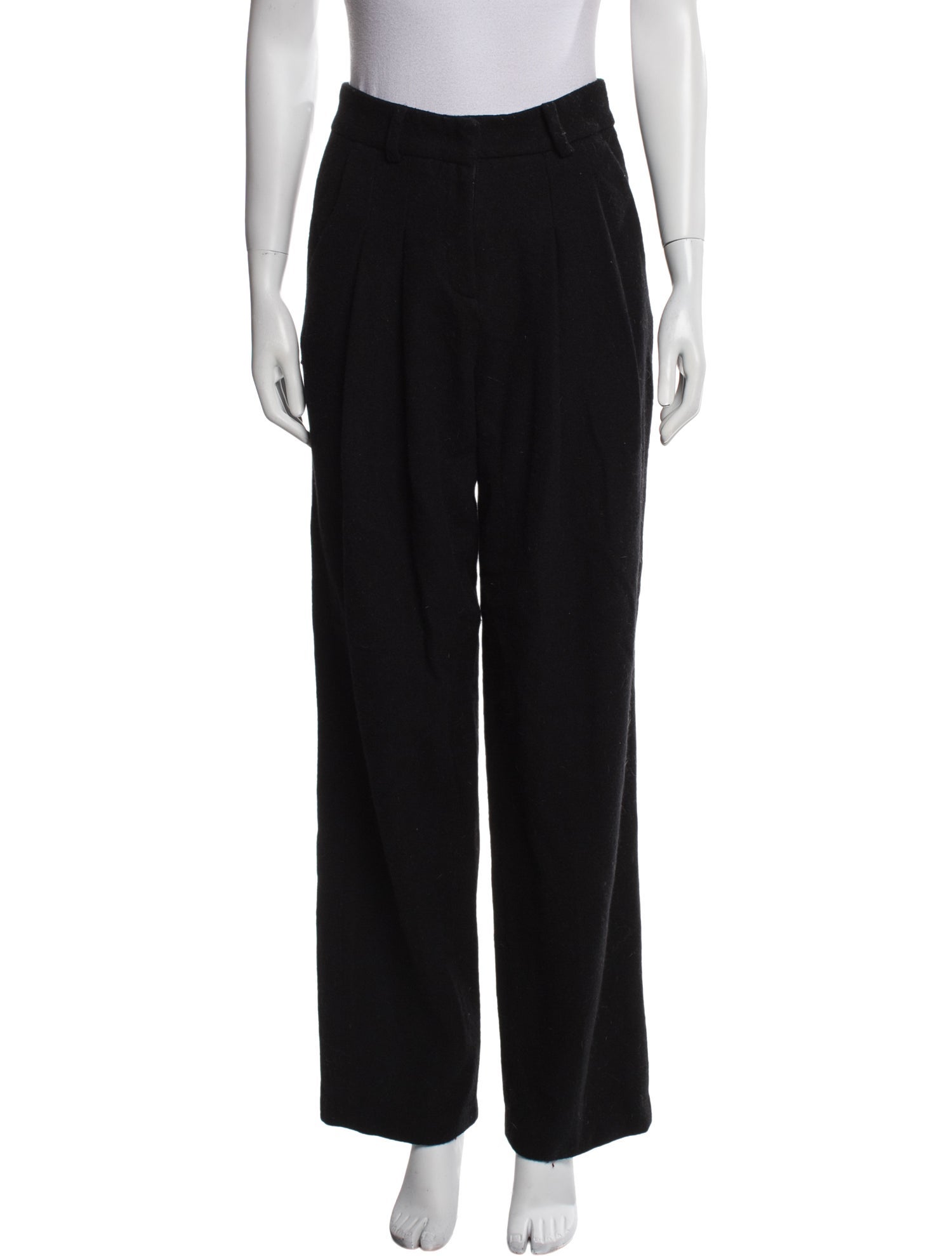 The Frankie Shop Wool Wide Leg Pants
