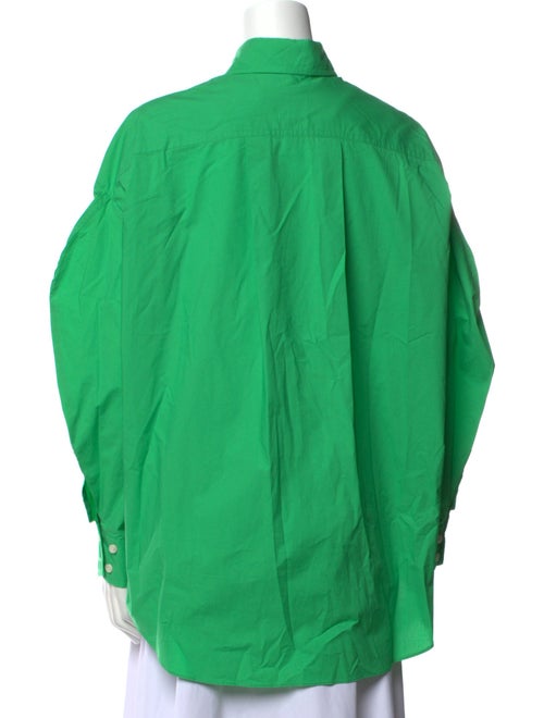 The Frankie Shop Long Sleeve Button-Up Top