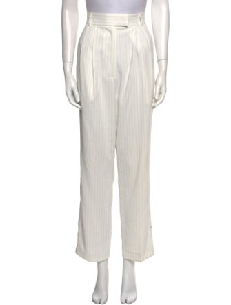 The Frankie Shop Striped Straight Leg Pants