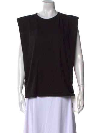 The Frankie Shop Crew Neck Sleeveless Top