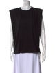 The Frankie Shop Crew Neck Sleeveless Top