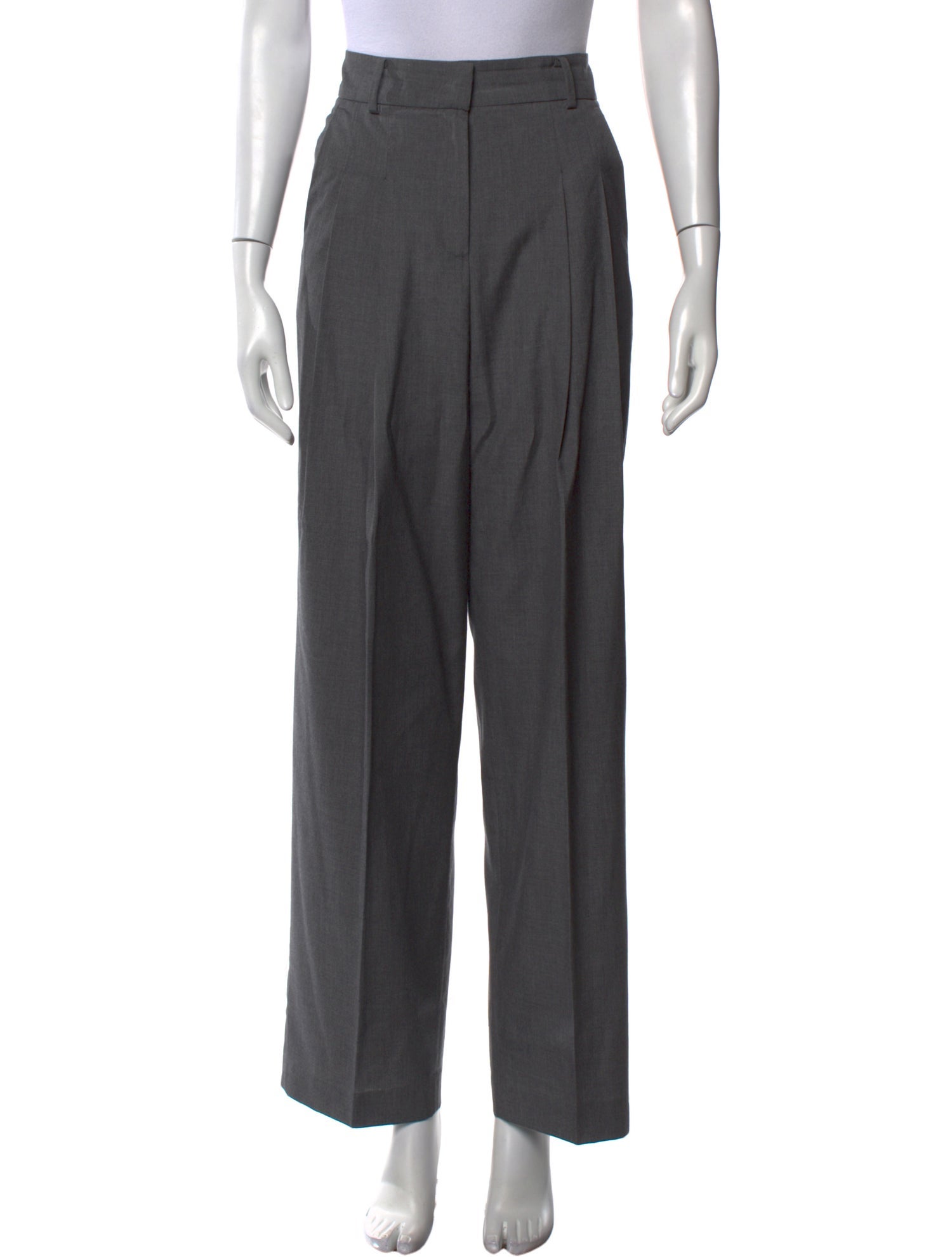 The Frankie Shop Wool Wide Leg Pants