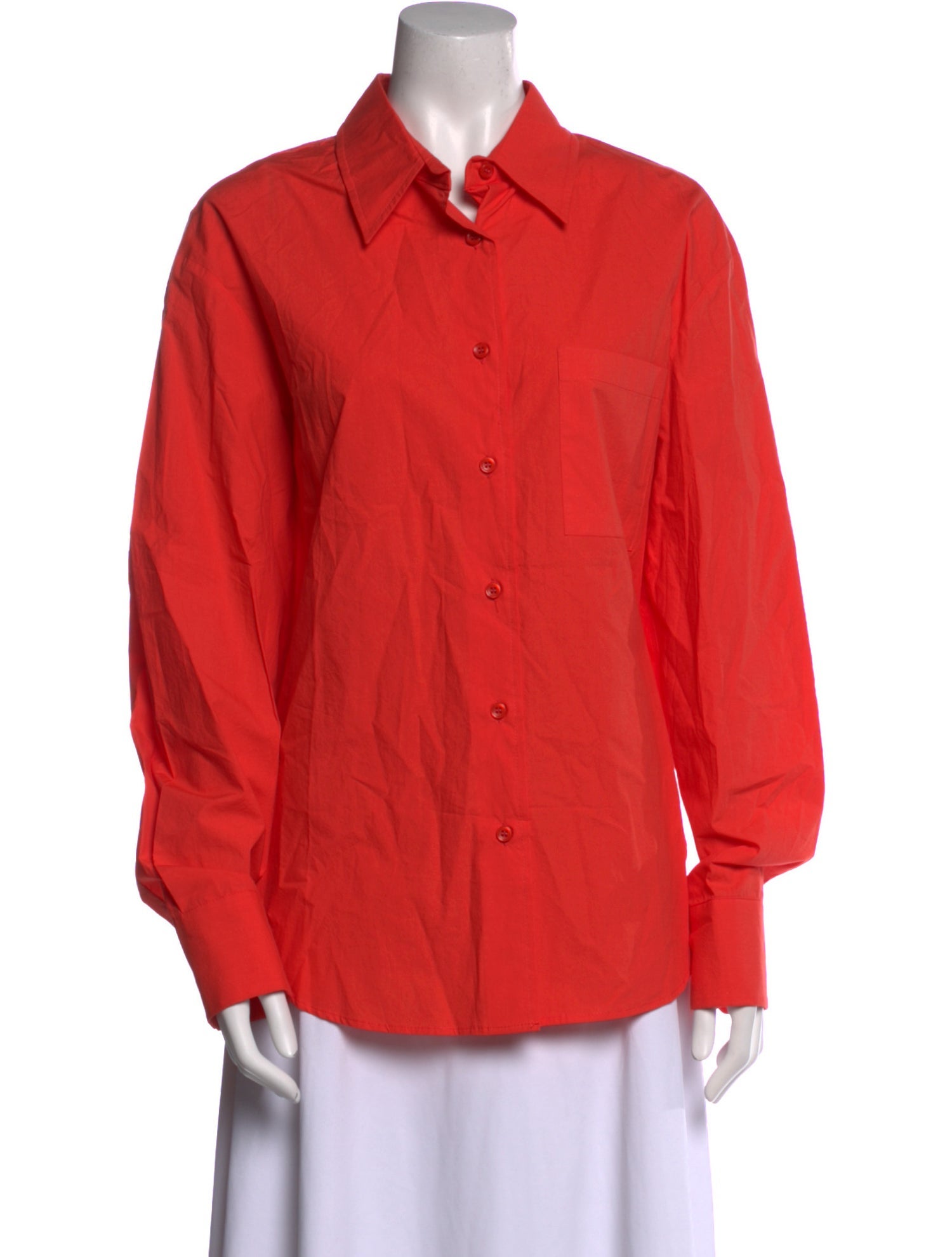 The Frankie Shop Long Sleeve Button-Up Top w/ Tags