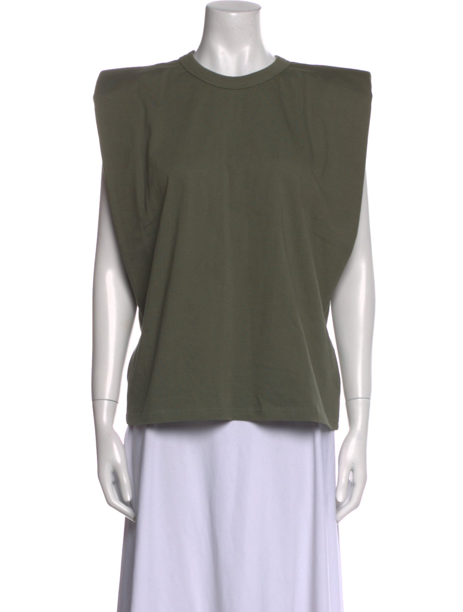 The Frankie Shop Crew Neck Sleeveless Top
