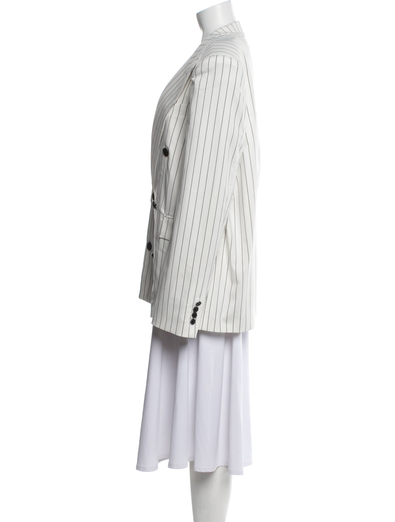 The Frankie Shop Fargo Striped Blazer w/ Tags