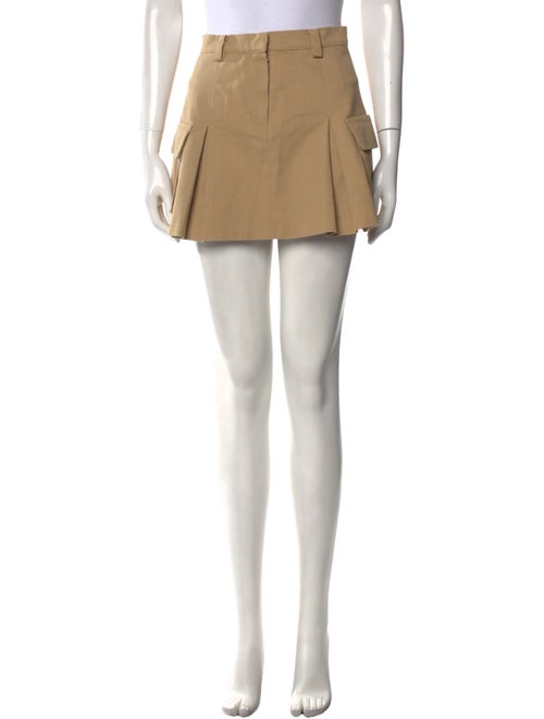 The Frankie Shop Pleated Accents Mini Skirt