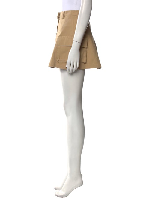 The Frankie Shop Pleated Accents Mini Skirt