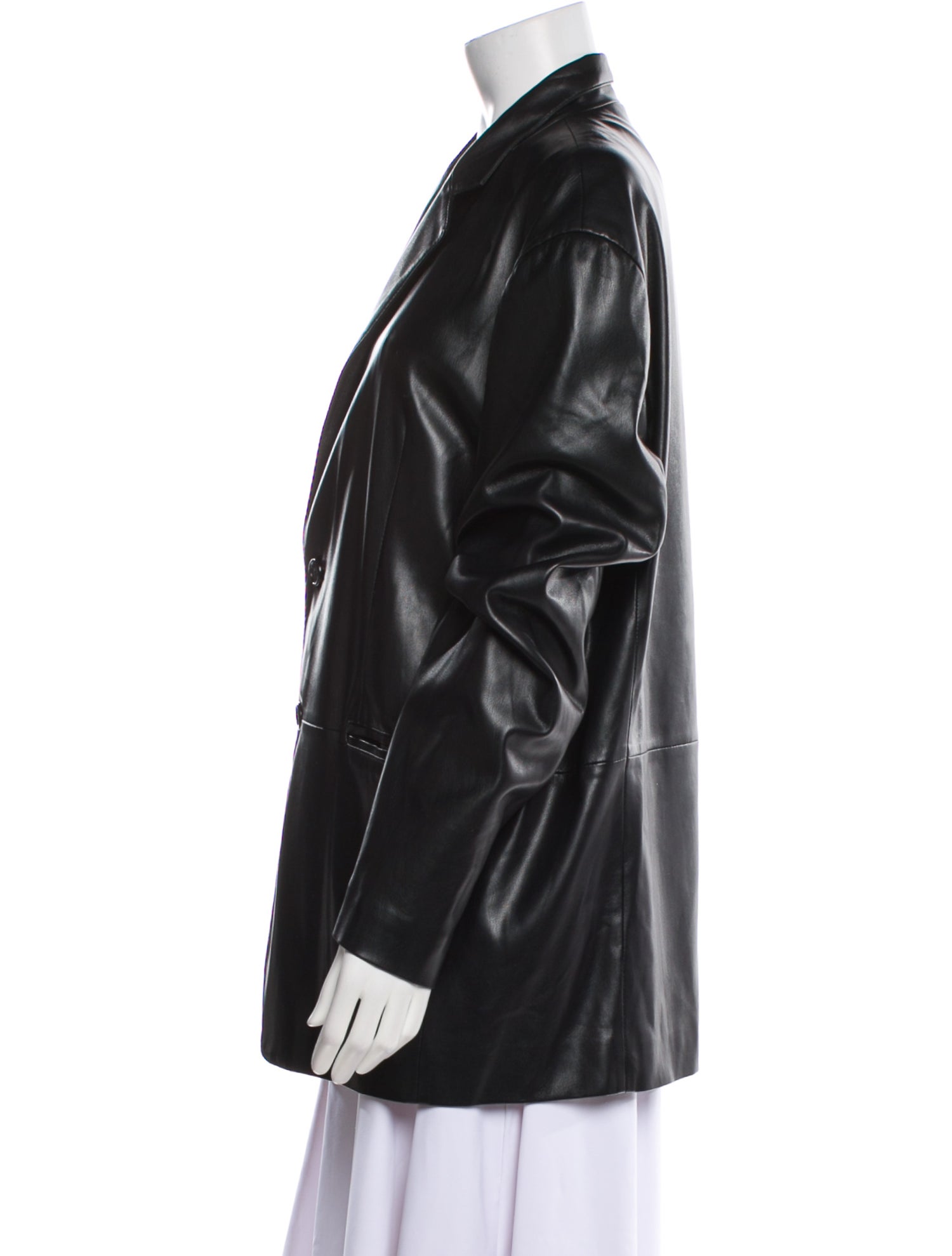 The Frankie Shop Faux Leather Jacket