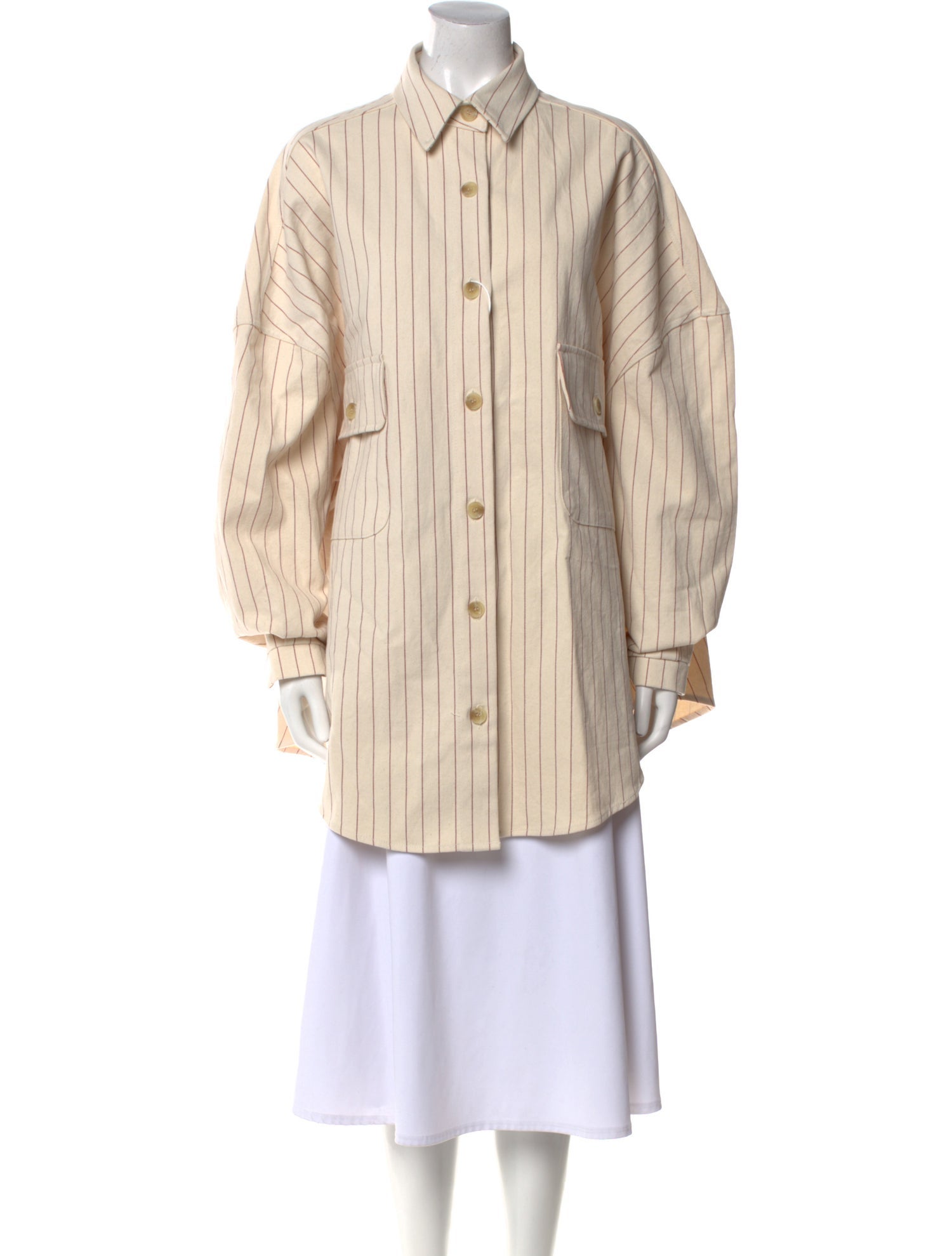 The Frankie Shop Striped Long Sleeve Tunic w/ Tags