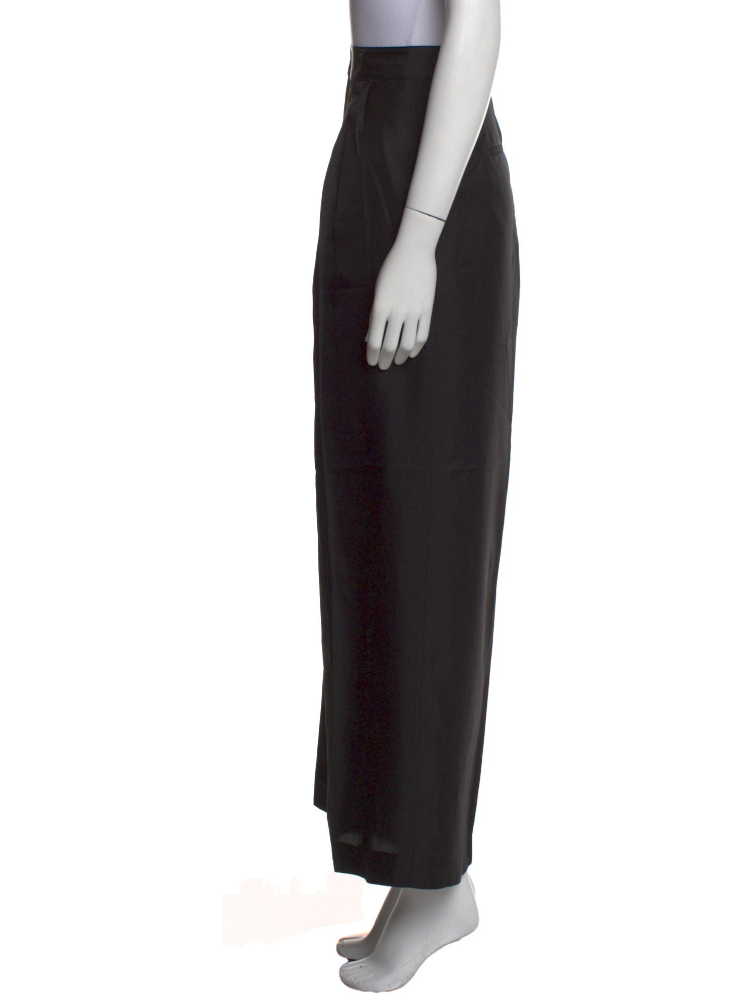 The Frankie Shop Silk Wide Leg Pants