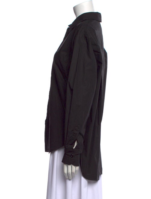 The Frankie Shop Long Sleeve Button-Up Top