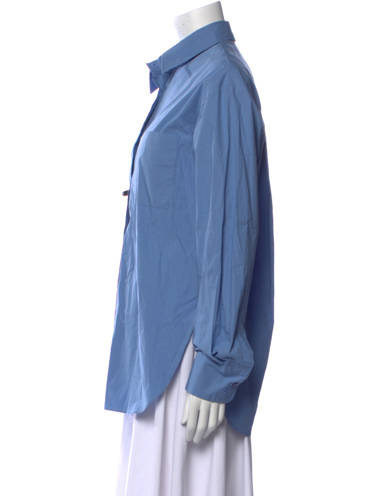 The Frankie Shop Long Sleeve Button-Up Top w/ Tags