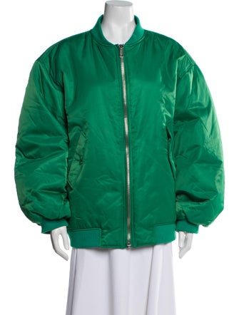 The Frankie Shop Nylon Bomber Jacket