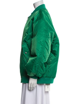 The Frankie Shop Nylon Bomber Jacket