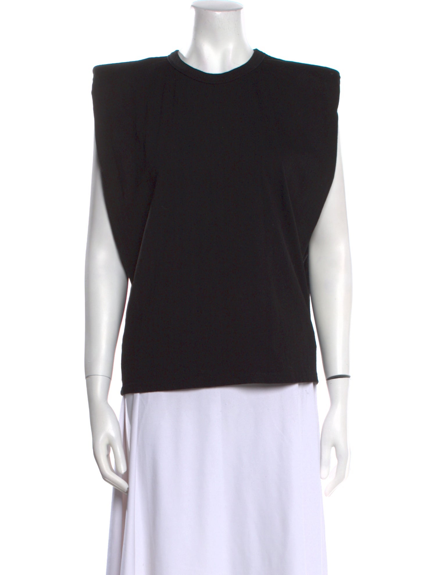 The Frankie Shop Crew Neck Sleeveless Top