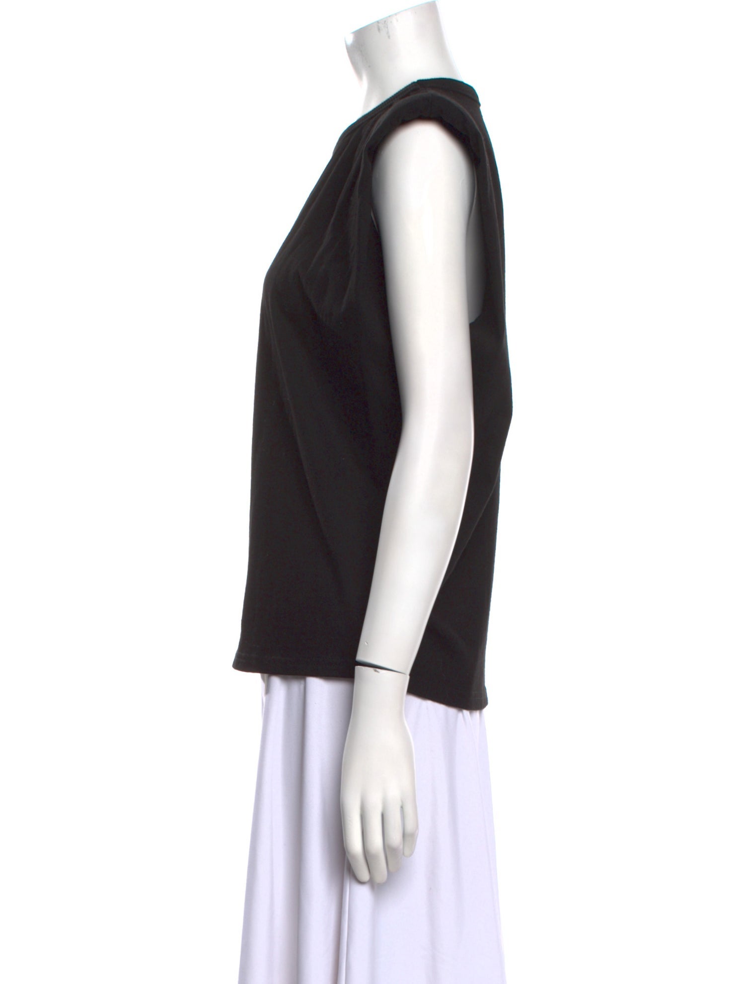 The Frankie Shop Crew Neck Sleeveless Top