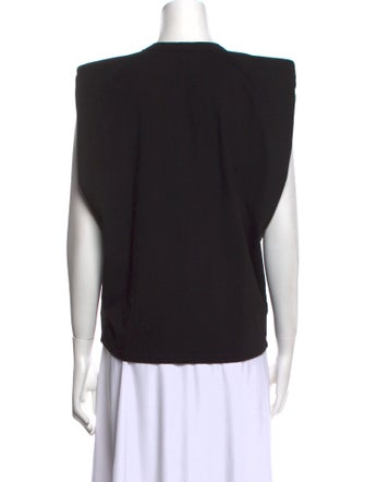 The Frankie Shop Crew Neck Sleeveless Top