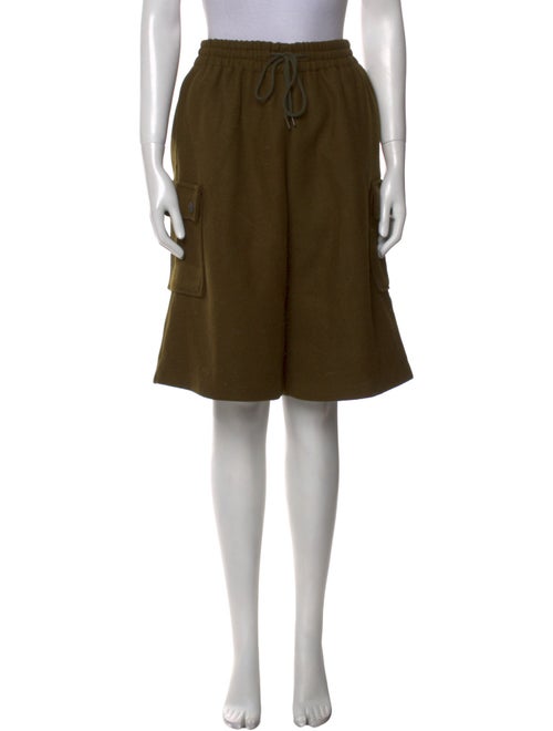 The Frankie Shop Wool Knee-Length Shorts