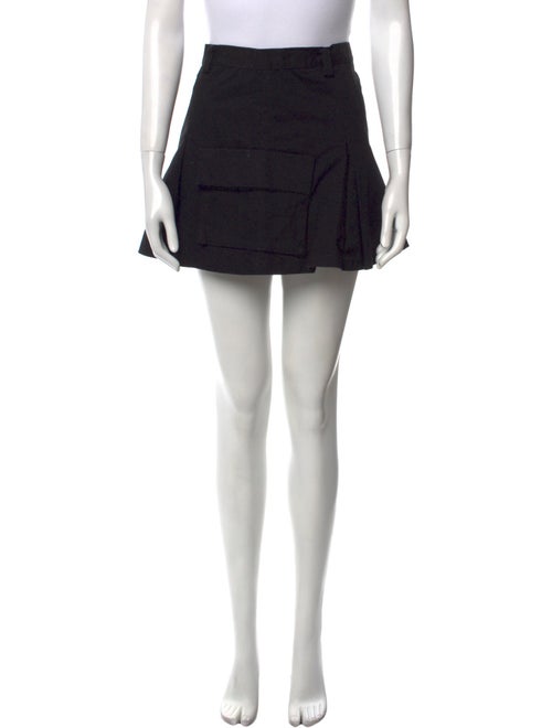 The Frankie Shop Pleated Accents Mini Skirt