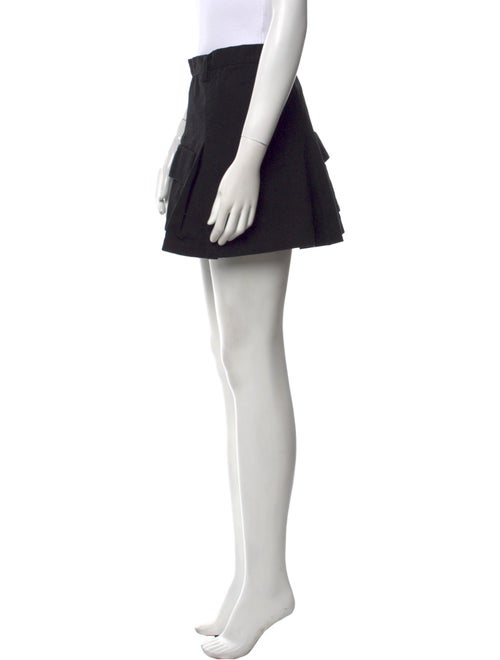 The Frankie Shop Pleated Accents Mini Skirt