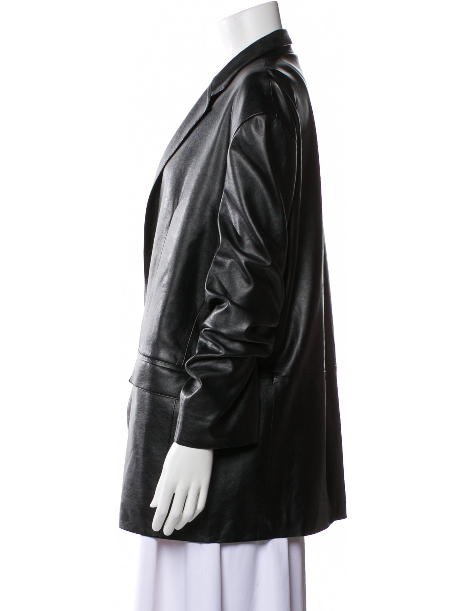 The Frankie Shop Faux Leather Jacket