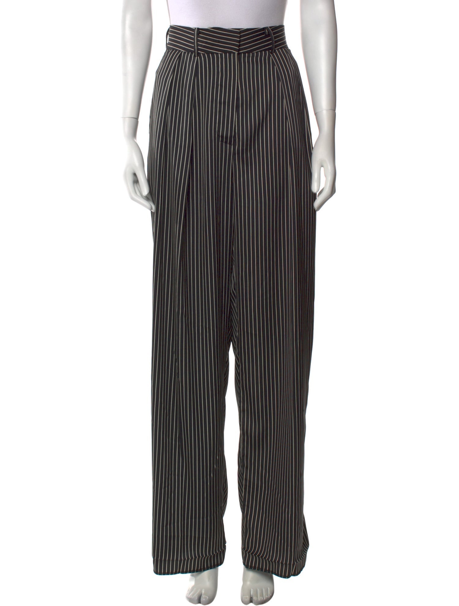 The Frankie Shop Striped Wide Leg Pants