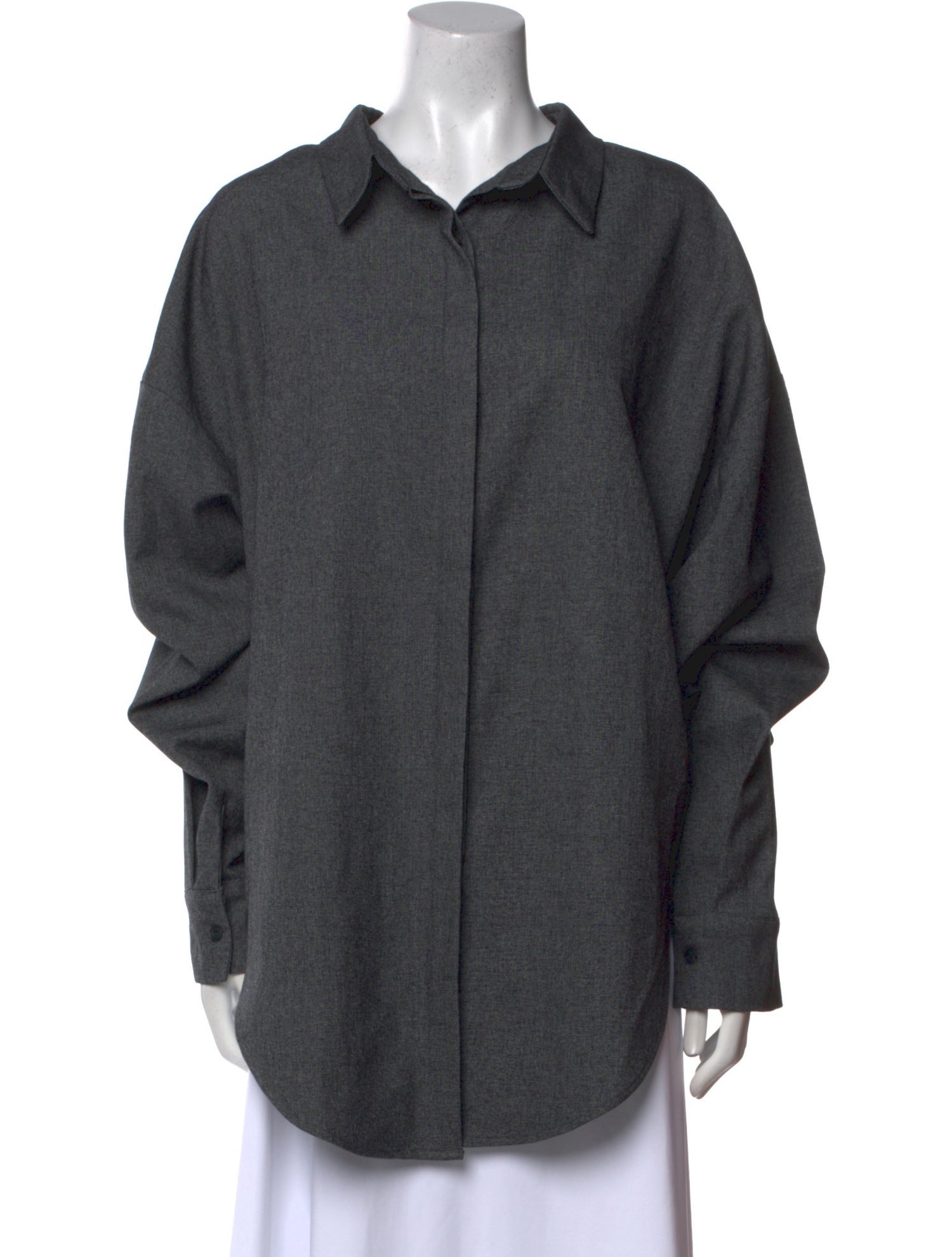 The Frankie Shop Long Sleeve Button-Up Top w/ Tags