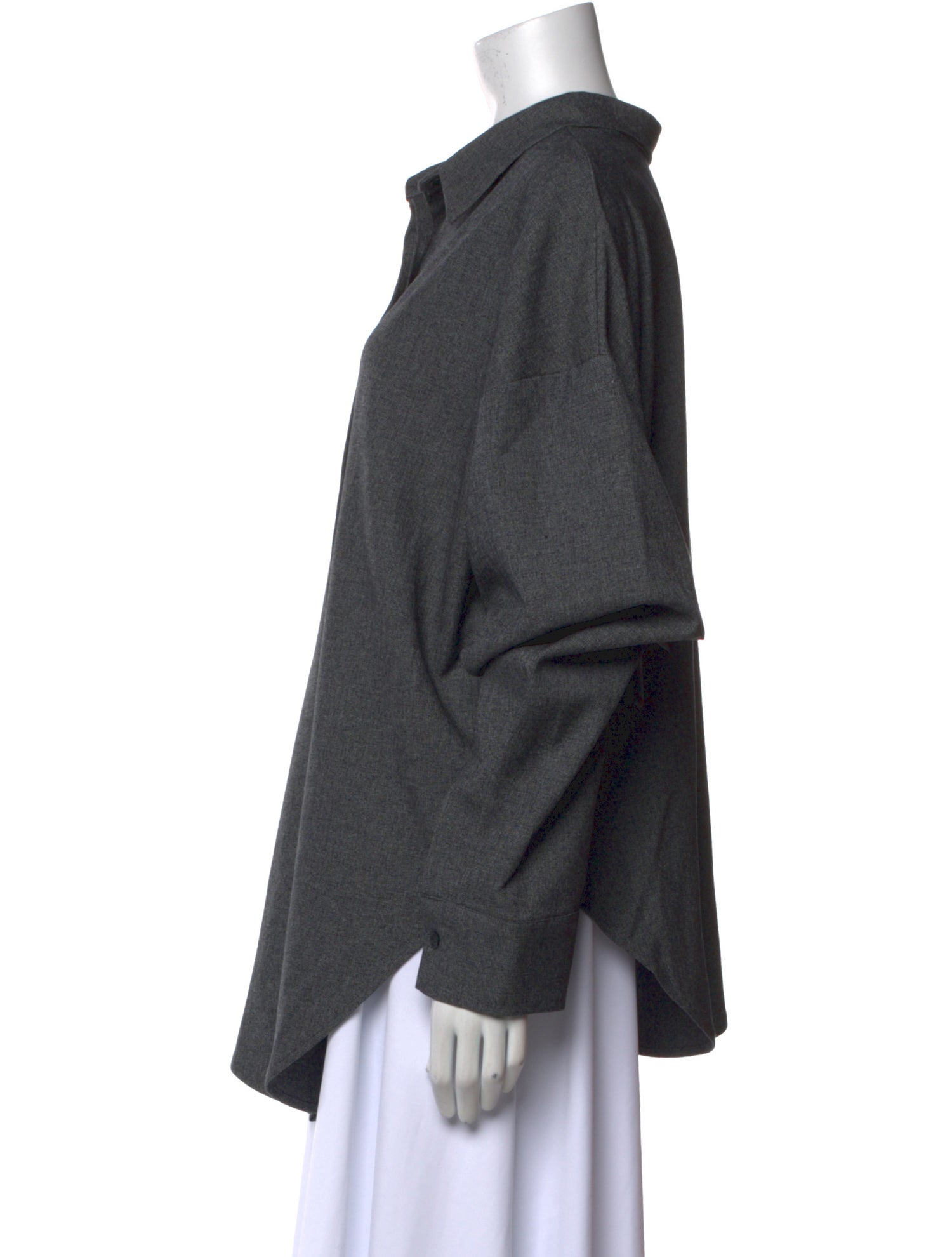 The Frankie Shop Long Sleeve Button-Up Top w/ Tags