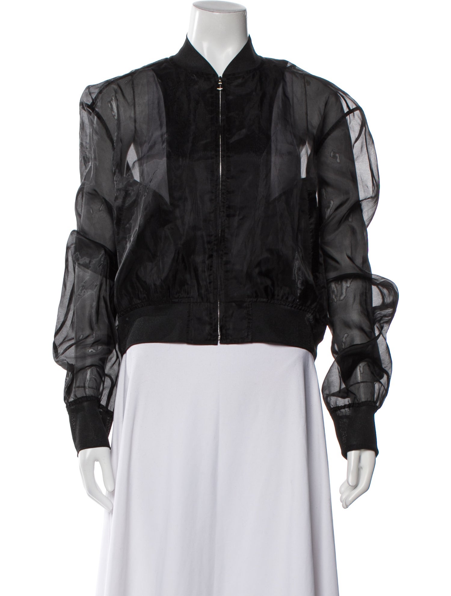 The Frankie Shop Nylon Bomber Jacket