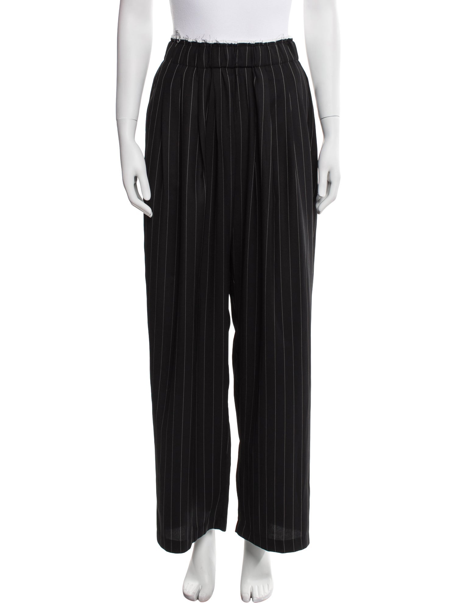 The Frankie Shop Striped Wide Leg Pants