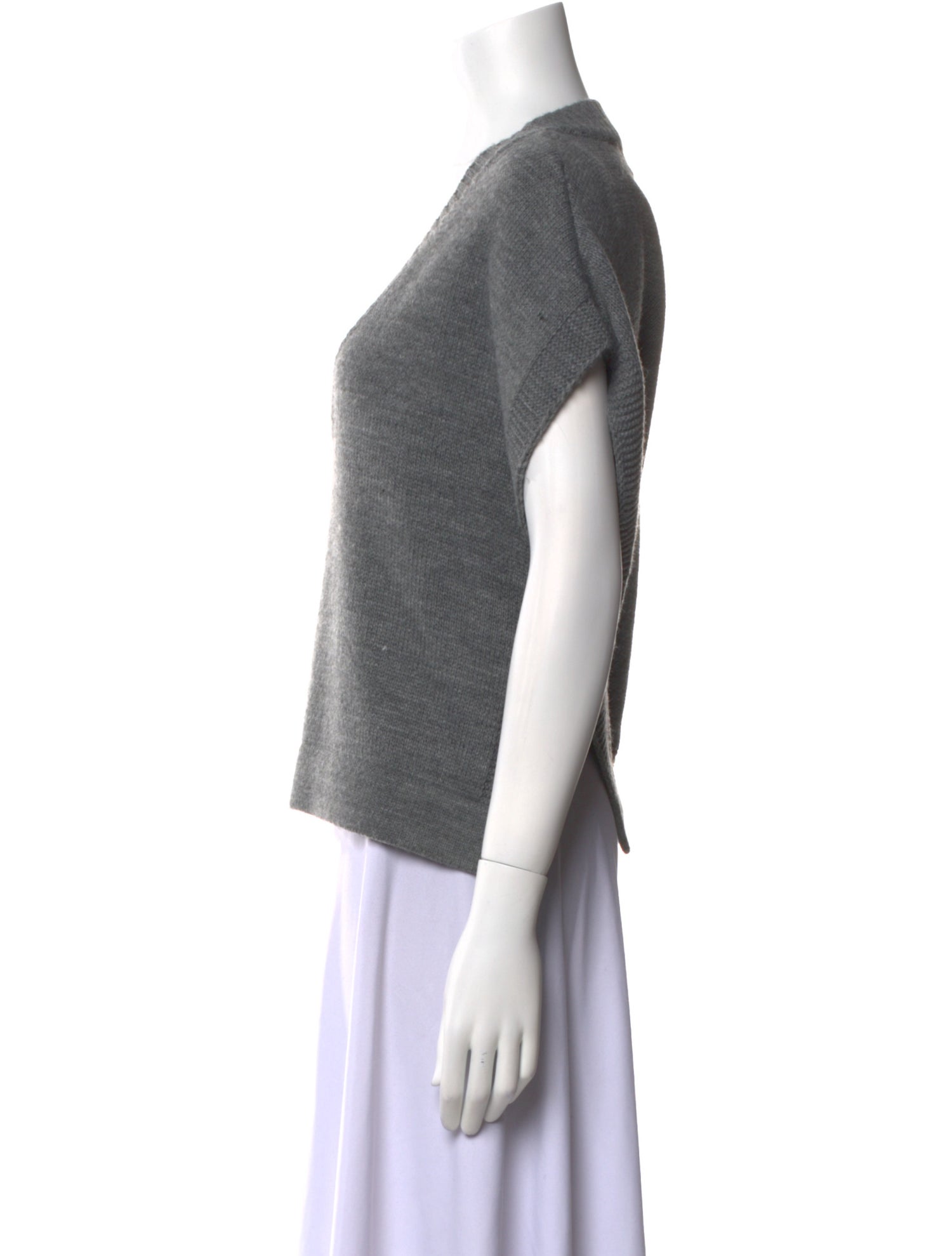 The Frankie Shop Wool V-Neck Sweater