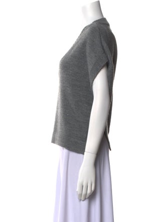 The Frankie Shop Wool V-Neck Sweater