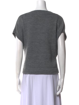 The Frankie Shop Wool V-Neck Sweater