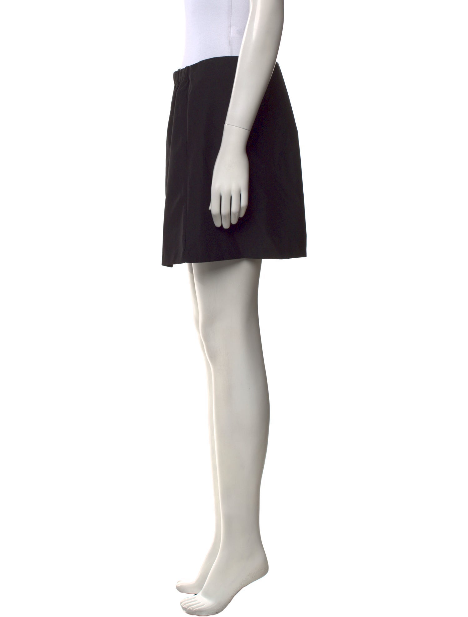 The Frankie Shop Pleated Accents Mini Skirt