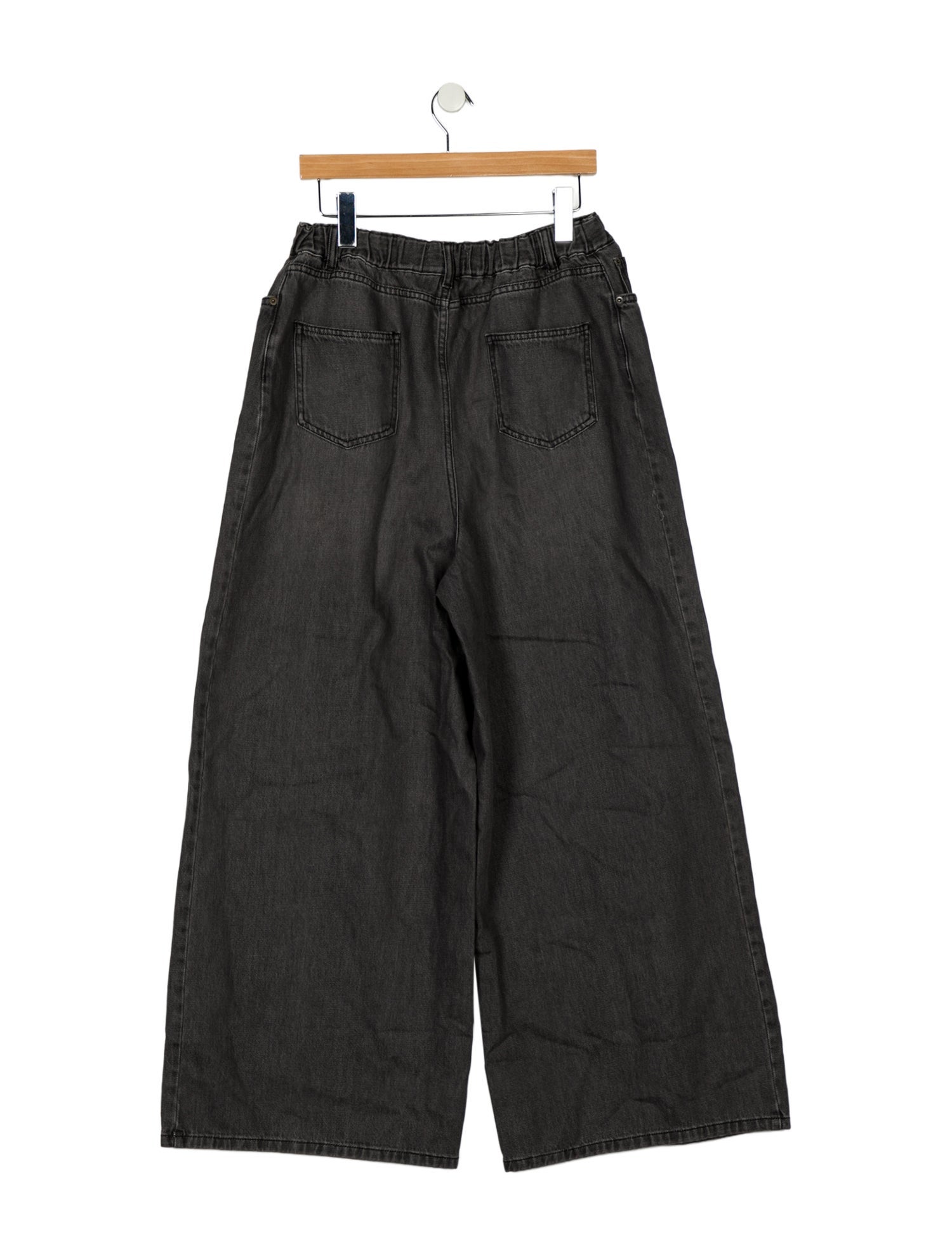 The Frankie Shop High-Rise Wide Leg Jeans