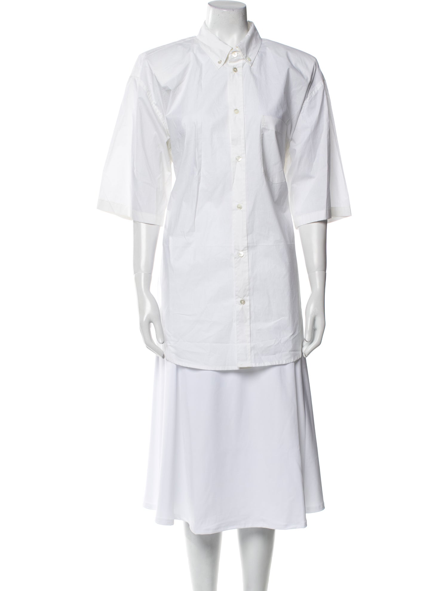 The Frankie Shop Three-Quarter Sleeve Tunic