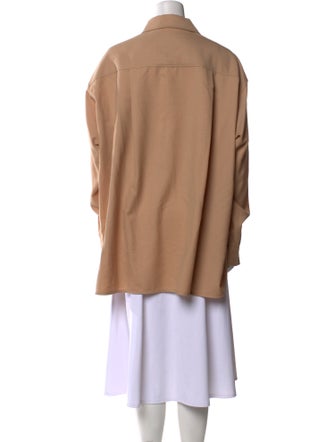 The Frankie Shop Long Sleeve Button-Up Top