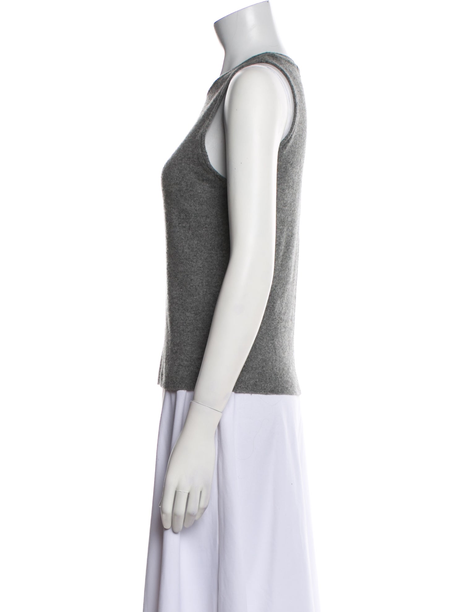 The Frankie Shop Crew Neck Sleeveless Top