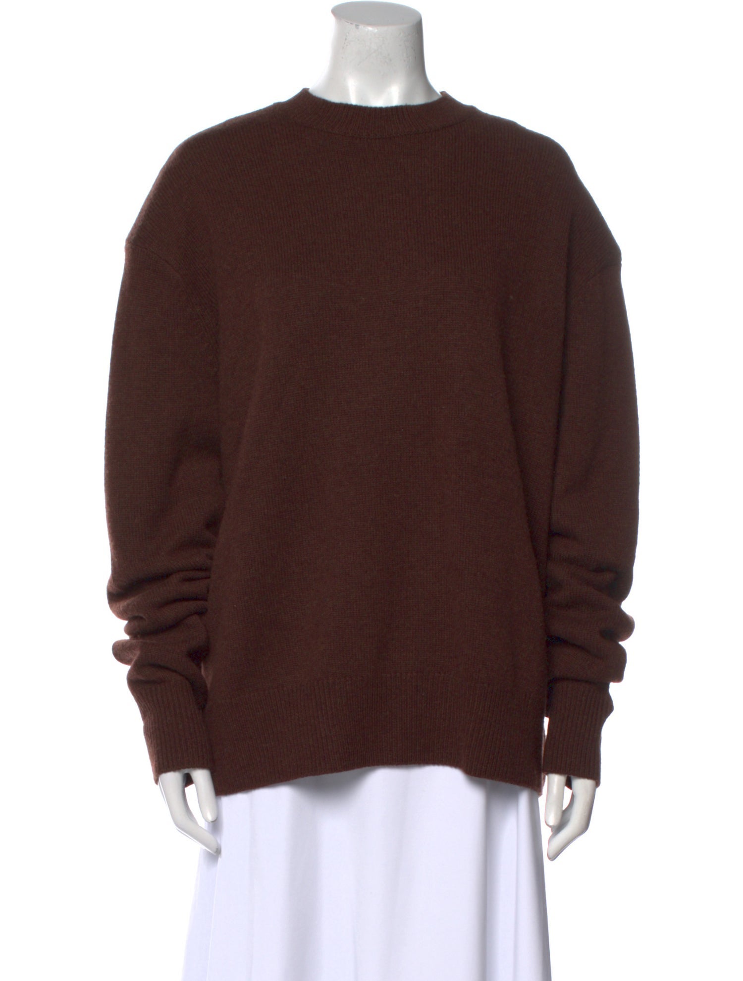 The Frankie Shop Merino Wool Crew Neck Sweater