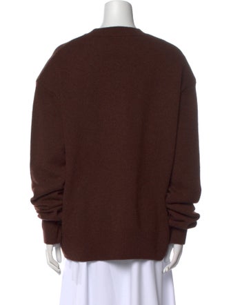 The Frankie Shop Merino Wool Crew Neck Sweater