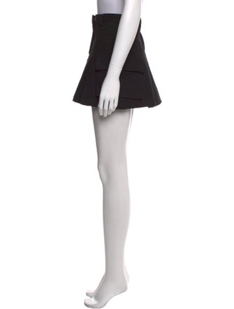 The Frankie Shop Pleated Accents Mini Skirt