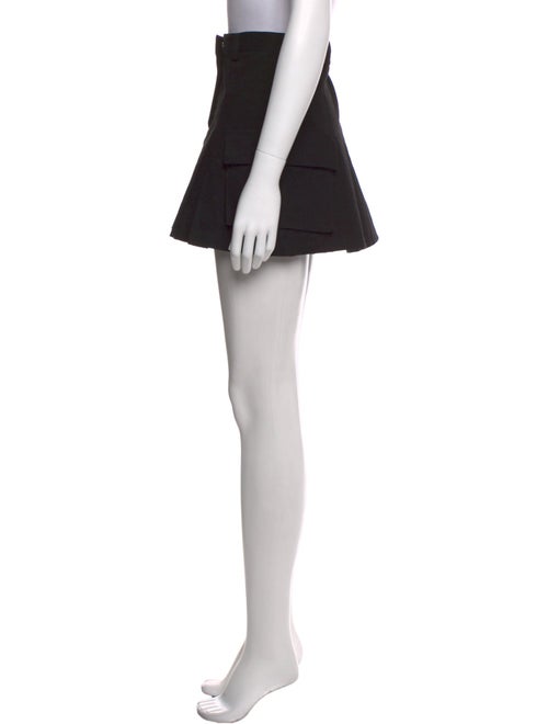 The Frankie Shop Pleated Accents Mini Skirt