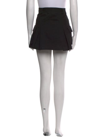 The Frankie Shop Pleated Accents Mini Skirt